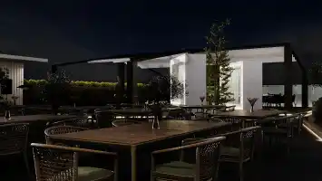 طراحی و اجرای دکوراسیون رستوران در شیراز