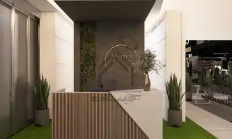 طراحی داخلی باشگاه بدن سازی در شیراز