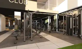 طراحی داخلی باشگاه بدن سازی در شیراز