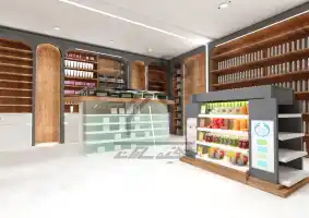 طراحی و اجرای فروشگاه لوازم آرایشی-بهداشتی در شیراز