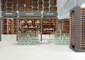 طراحی و اجرای فروشگاه لوازم آرایشی-بهداشتی در شیراز