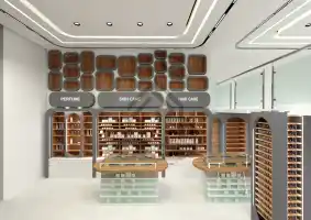 طراحی و اجرای فروشگاه لوازم آرایشی-بهداشتی در شیراز