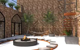 طراحی و اجرای اقامتگاه بومگردی در شیراز