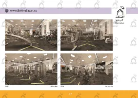 پورتفولیو طراحی و معماری باشگاه ورزشی