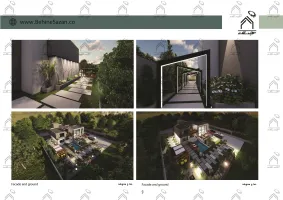 پورتفولیو طراحی و معماری باغ ویلا