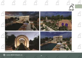 پورتفولیو طراحی و معماری باغ ویلا