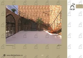 پورتفولیو طراحی و معماری اقامتگاه تفریحی بومگردی