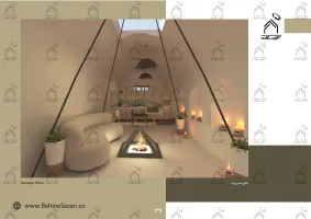 پورتفولیو طراحی و معماری اقامتگاه تفریحی بومگردی