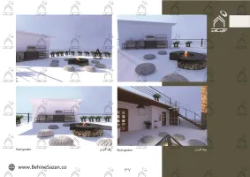 پورتفولیو طراحی و معماری اقامتگاه تفریحی بومگردی