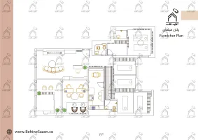 پورتفولیو طراحی و معماری سالن ماساژ