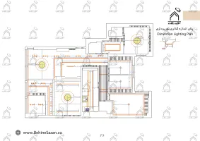 پورتفولیو طراحی و معماری سالن ماساژ