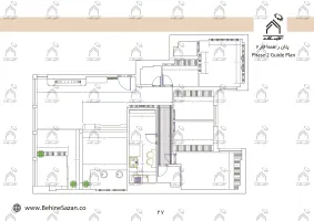 پورتفولیو طراحی و معماری سالن ماساژ