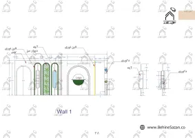 پورتفولیو طراحی و معماری سالن ماساژ