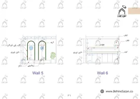 پورتفولیو طراحی و معماری سالن ماساژ