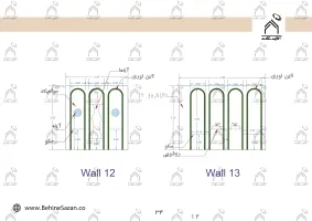 پورتفولیو طراحی و معماری سالن ماساژ