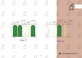 پورتفولیو طراحی و معماری سالن ماساژ