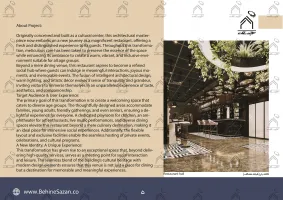 پورتفولیو طراحی و معماری کافه رستوران