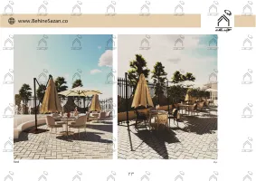 پورتفولیو طراحی و معماری کافه رستوران