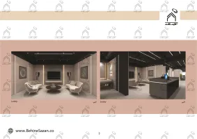 پورتفولیو طراحی و معماری دکور سالن زیبایی