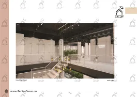 پورتفولیو طراحی و معماری دکور سالن زیبایی