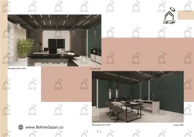 پورتفولیو طراحی و معماری دکور سالن زیبایی