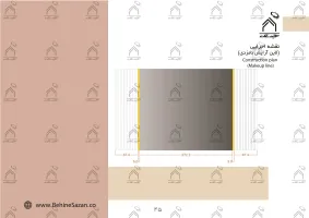 پورتفولیو طراحی و معماری دکور سالن زیبایی