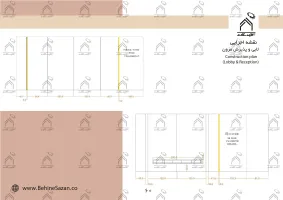 پورتفولیو طراحی و معماری دکور سالن زیبایی