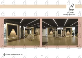 پورتفولیو طراحی و معماری دکور سالن زیبایی