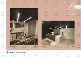 پورتفولیو طراحی و معماری دکور سالن زیبایی