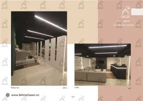 پورتفولیو طراحی و معماری دکور سالن زیبایی