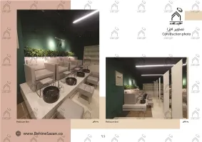 پورتفولیو طراحی و معماری دکور سالن زیبایی