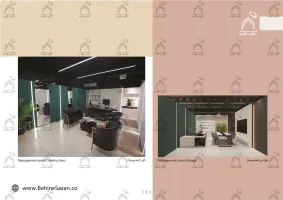 پورتفولیو طراحی و معماری دکور سالن زیبایی