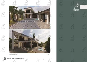 پورتفولیو طراحی و معماری باغ ویلا