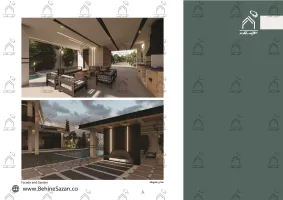 پورتفولیو طراحی و معماری باغ ویلا