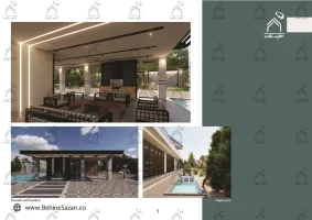پورتفولیو طراحی و معماری باغ ویلا
