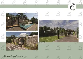 پورتفولیو طراحی و معماری باغ ویلا