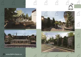 پورتفولیو طراحی و معماری باغ ویلا