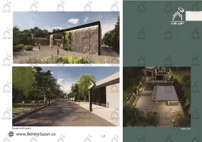پورتفولیو طراحی و معماری باغ ویلا