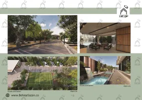 پورتفولیو طراحی و معماری باغ ویلا