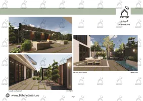 پورتفولیو طراحی و معماری باغ ویلا