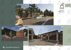 پورتفولیو طراحی و معماری باغ ویلا