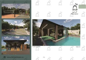 پورتفولیو طراحی و معماری باغ ویلا