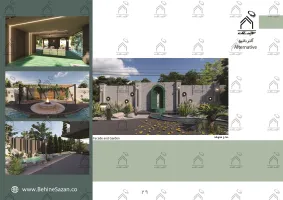 پورتفولیو طراحی و معماری باغ ویلا