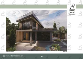 پورتفولیو طراحی و معماری باغ ویلا