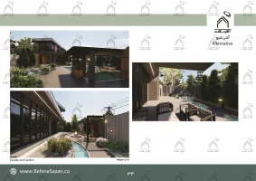 پورتفولیو طراحی و معماری باغ ویلا