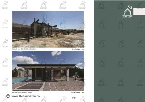 پورتفولیو طراحی و معماری باغ ویلا