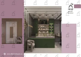 پورتفولیو طراحی و معماری گالری طلا و جواهرات