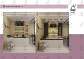 پورتفولیو طراحی و معماری گالری طلا و جواهرات