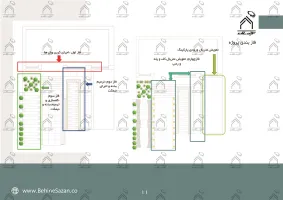 پورتفولیو طراحی و اجرای فضای خارجی آزمایشگاه پیوند
