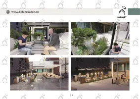 پورتفولیو طراحی و اجرای فضای خارجی آزمایشگاه پیوند